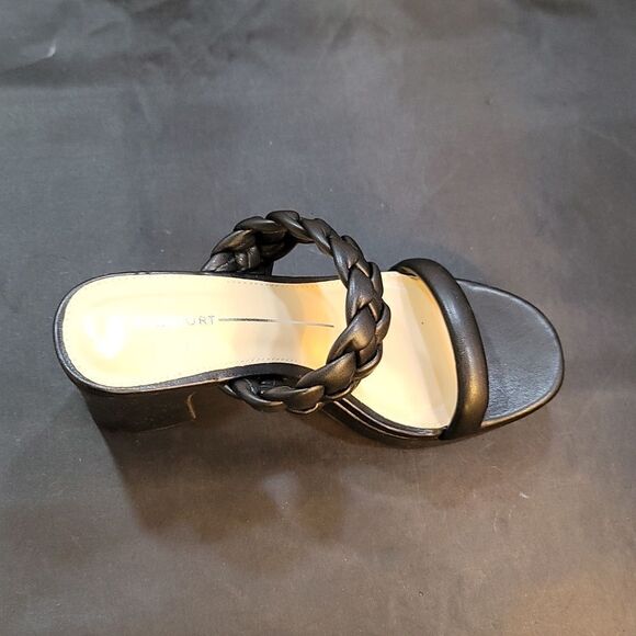 BRAND NEW REPORT DOUBLE STRAP ROUND OPEN TOE BLOCK HEEL SANDAL - Picture 7 of 14